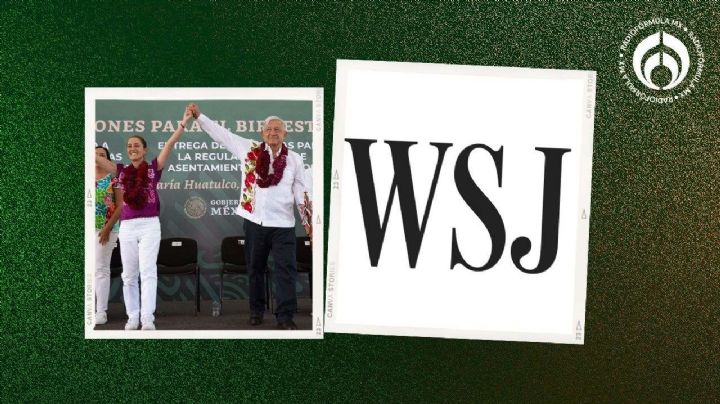 WSJ le falta el respeto a Sheinbaum; su editorial es una mentira, dice AMLO