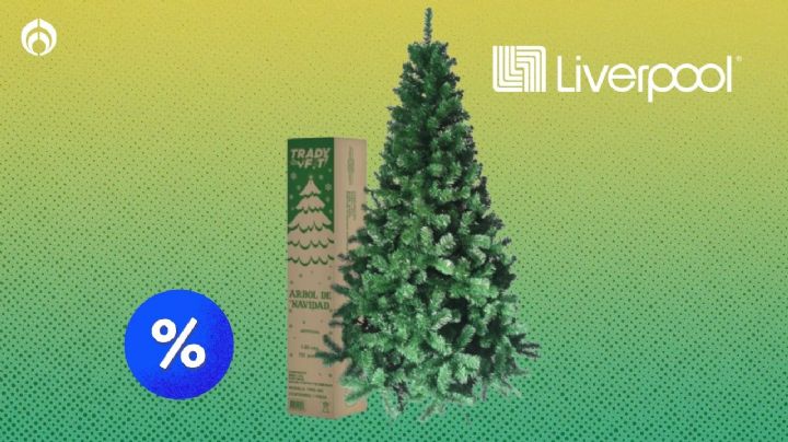 Gran Barata Liverpool ya remata un árbol de Navidad con más del 70% de descuento