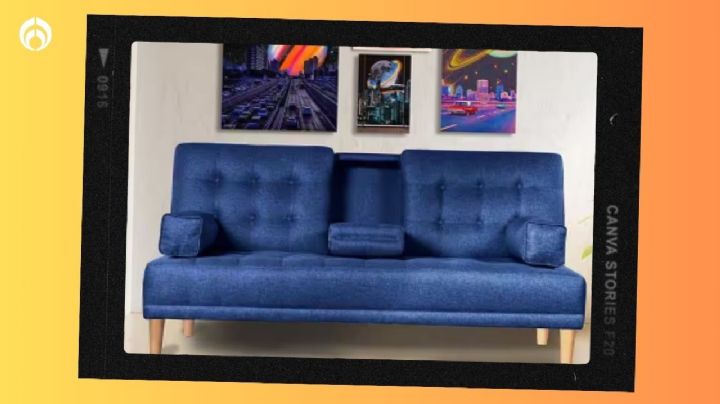 Gran Barata Liverpool: El sofá cama de lino que puedes armar en 5 minutos y tiene un super descuento