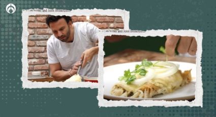 La receta del Chef Oropeza para hacer enchiladas suizas en 10 minutos: fácil y delicioso