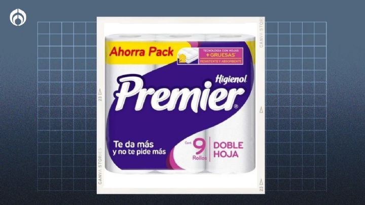 Walmart aplica 'descuentazo' al papel de baño Premier con hojas dobles y 9 rollos