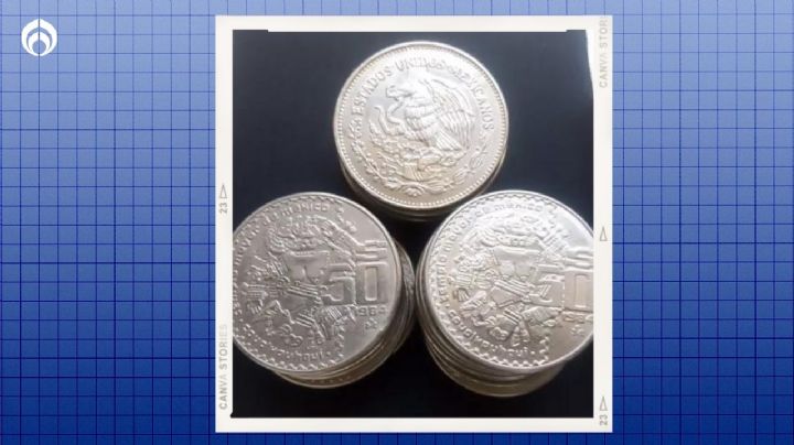 La preciosa colección de 21 monedas mexicanas antiguas por la que pagan hasta 104 mil pesos