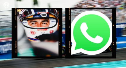 ¡Así es el WhatsApp de Checo Pérez con su familia! La hermana del piloto lo comparte (FOTO)