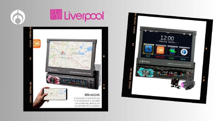 Liverpool tiene con descuento este potente autoestéreo con Subwoofer y cámara de reversa