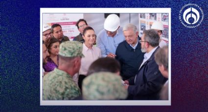 Sheinbaum acompaña a AMLO en supervisión de obras de Trolebús Chalco-Santa Martha