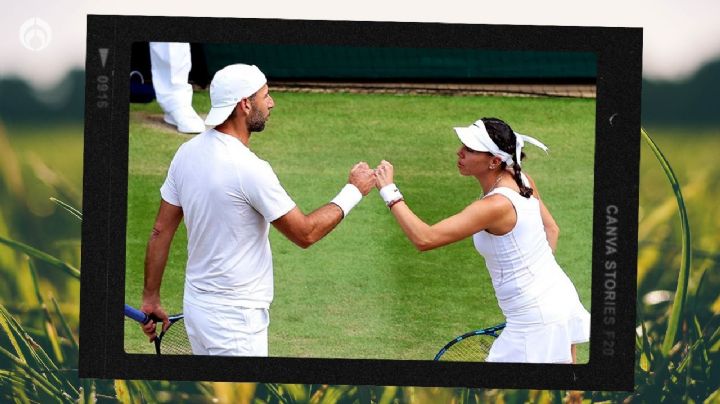 ¡Orgullo mexicano! Santi González y Giuliana Olmos son subcampeones de Wimbledon