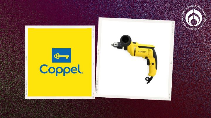 Coppel hace ‘descuentote’ a potente taladro Stanley con 18 accesorios