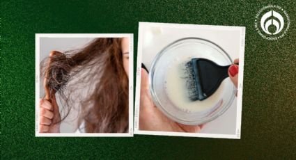 La mascarilla casera de 4 ingredientes que alivia las puntas abiertas y el cabello reseco