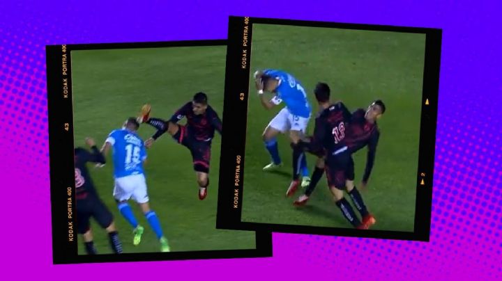 ¿Pero qué haces? Árbitro se ‘come’ un penal a favor de Cruz Azul… con todo y revisión en el VAR