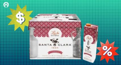 Sam's Club tiene 'regalada' la caja con 12 piezas de leche Santa Clara, originaria de Hidalgo