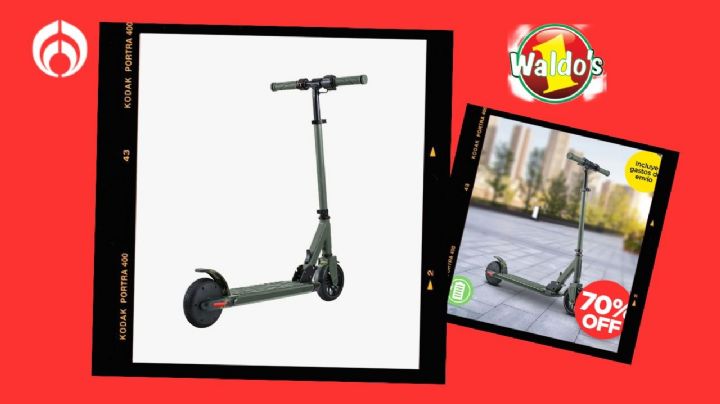 El scooter para niños que tiene 70% de descuento en Waldo’s