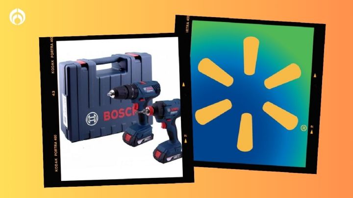 Walmart remata a mitad de precio este combo de taladro y atornillador inalámbrico, con 1 año de garantía