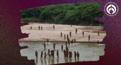 (FOTOS) Captan a tribu no contactada de Perú cerca de un río: esto se sabe de ellos