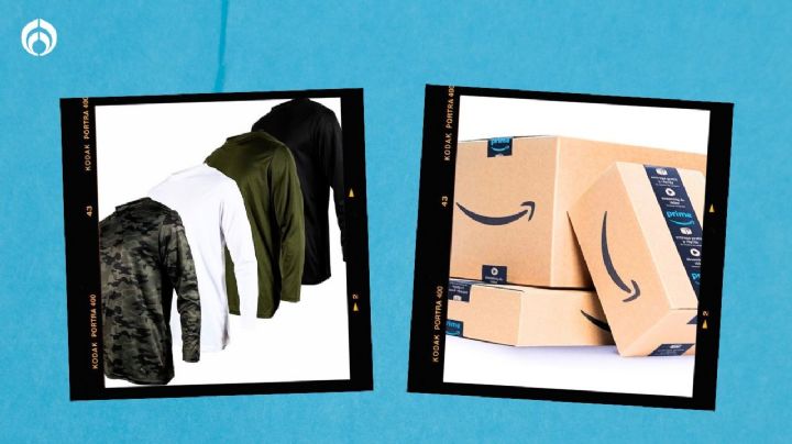 Prime Day remata paquete de 4 playera deportivas de manga larga para caballero