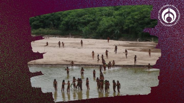 (FOTOS) Captan a tribu no contactada de Perú cerca de un río: esto se sabe de ellos