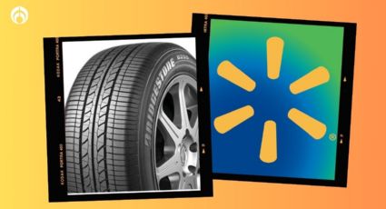 Walmart pone a mitad de precio (por tiempo limitado) esta llanta Bridgestone, con 3 años de garantía