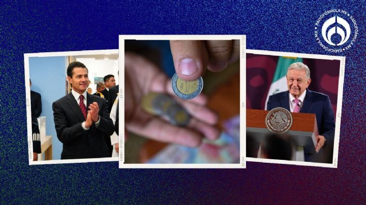 Peso mexicano: así se devaluó con Peña, Calderón, Fox... y así 'brilla' con AMLO