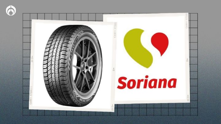 Llantas Goodyear: Soriana remata 10 neumáticos muy resistentes en cualquier clima