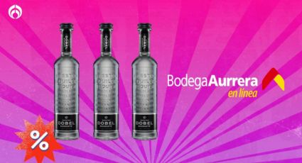 Bodega Aurrera desploma el precio del set de 3 Tequilas Maestro Dobel Diamante de sabor incomparable