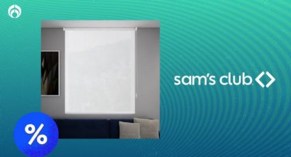 Sam's Club rebaja cortina enrollable con protección solar y filtro para mayor privacidad