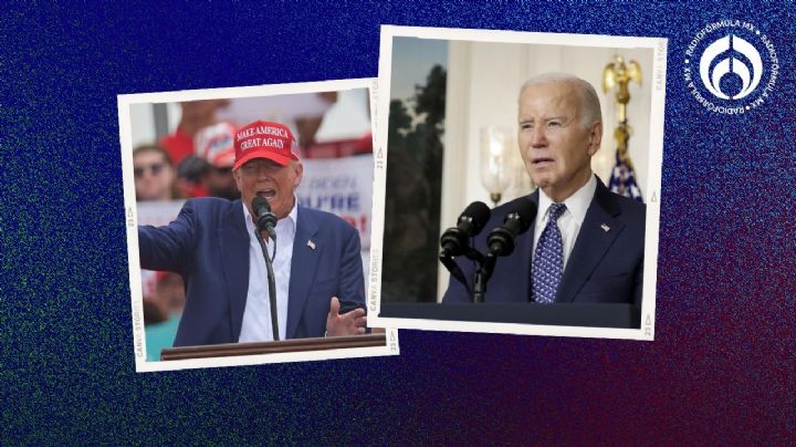 Trump 'carga' vs. Biden: 'No era apto para postularse ni para ocupar el cargo de presidente', dice