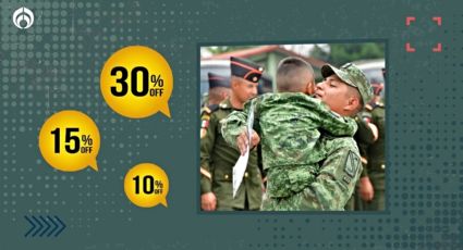 ¿Eres militar? La lista completa de las empresas que ofrecen descuentos al Ejército Mexicano