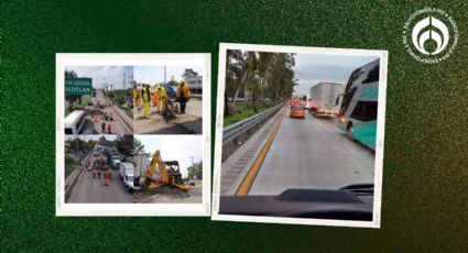 Autopista México-Querétaro: días y horarios de cierres por repavimentación