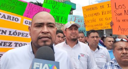 Se manifiestan trabajadores del sector azucarero tras despido injusto del secretario general