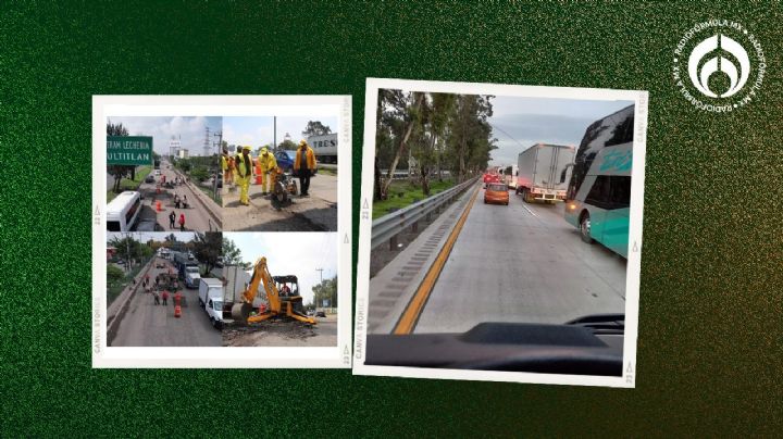 Autopista México-Querétaro: días y horarios de cierres por repavimentación