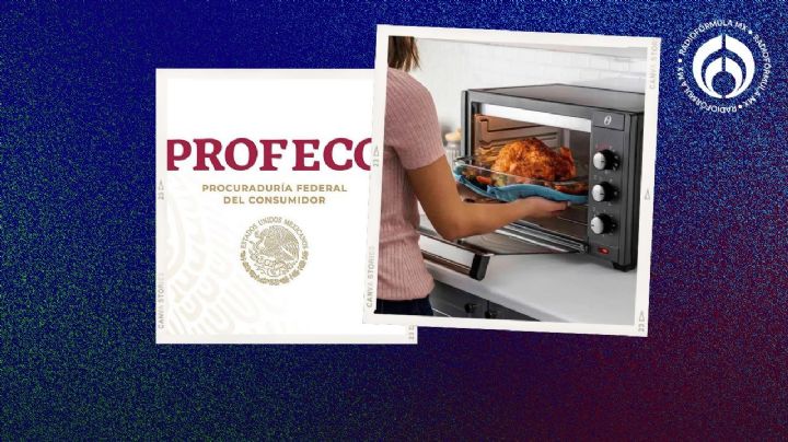 Este es el mejor mini horno eléctrico; es fácil de usar y tiene garantía de 1 año, según Profeco