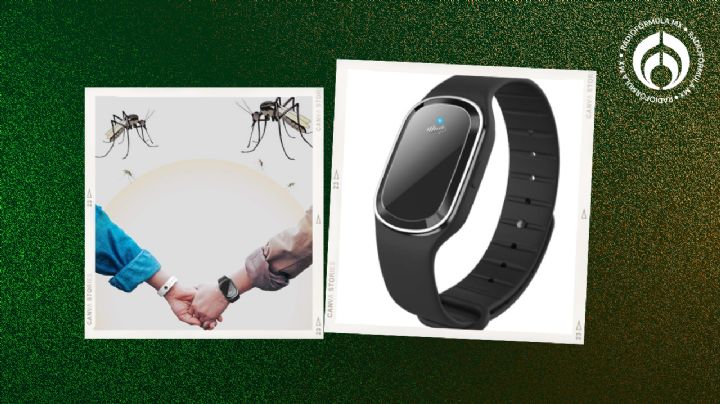 Amazon tiene baratísima esta pulsera recargable que es repelente contra los mosquitos