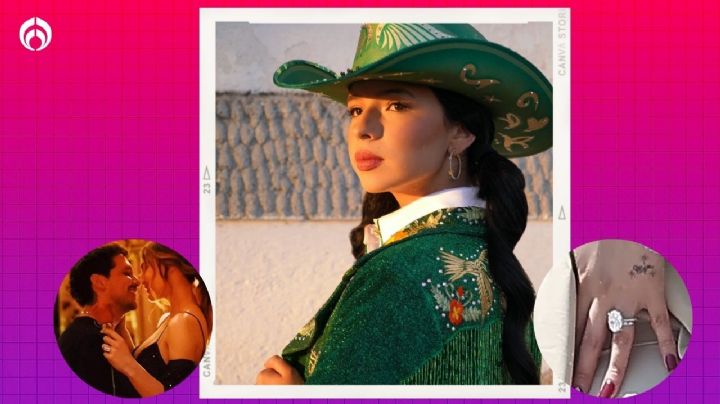 Christian Nodal y Ángela Aguilar: ¿El anillo de compromiso de la cantante es igual al de Belinda?