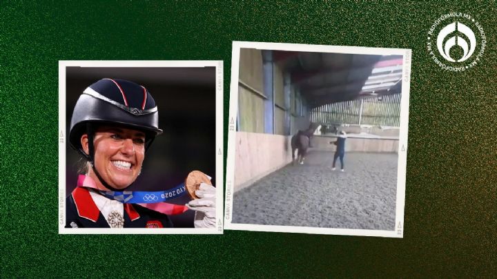 Charlotte Dujardin: exhiben VIDEO donde la jinete olímpica azota a un caballo