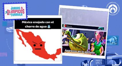 París 2024: los memes del desfile de México... por culpa de un chorro de agua