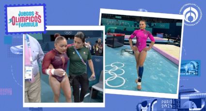 Con todo y ligamento roto, así participó la gimnasta Natalia Escalera en París 2024 (VIDEOS)