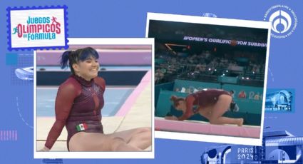 ¡Noche de bajón! Así se cayeron Alexa Moreno y Ahtziri Sandoval en gimnasia de París 2024 (VIDEOS)