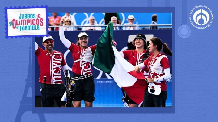 ¡Medalla de bronce para México! Así ganó el equipo femenil de tiro con arco la primera en París