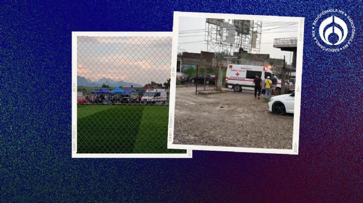 Cae un rayo en partido de fútbol amateur en Cuernavaca; hay tres lesionados