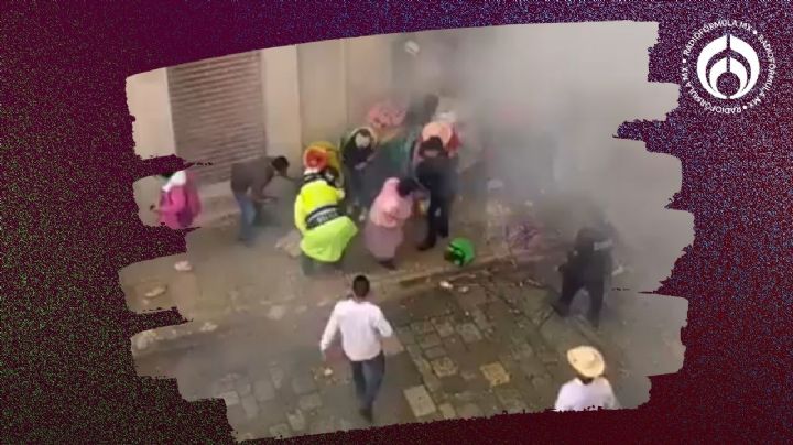 (VIDEO) Explosión de pirotecnia en la Guelaguetza: hubo 7 heridos, confirma Gobierno de Oaxaca