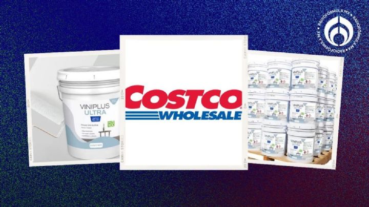 Para remodelar tu casa: Costco remata caja de 36 cubetas de pintura blanca viní-acrílica de 19 l