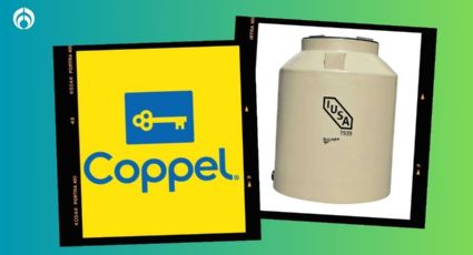 Coppel rebaja este tinaco de 450 litros, ideal para casas pequeñas (cuesta menos de 2,000 pesos)