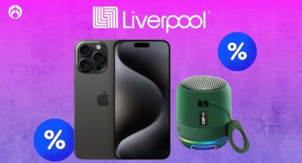 Liverpool tiene baratísimo el iPhone 15 Pro Max de Apple con bocina de regalo