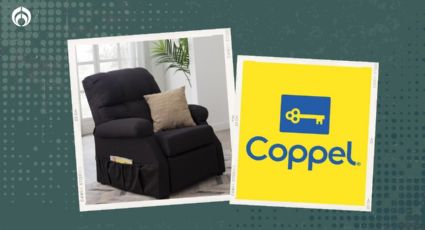 Coppel remata sillón reposet acojinado y muy cómodo