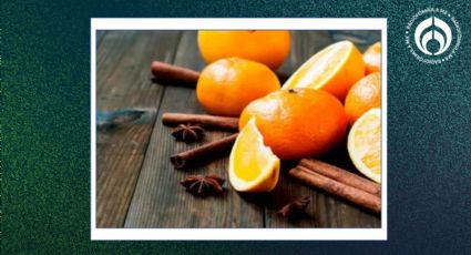 Prepara este aromatizante natural para que tu casa siempre huela a naranja y canela