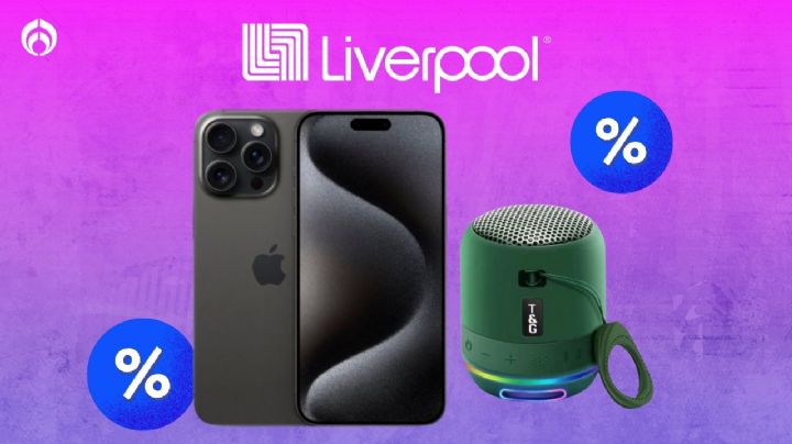 Liverpool tiene baratísimo el iPhone 15 Pro Max de Apple con bocina de regalo