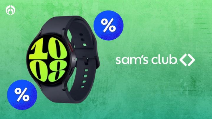 Sam's Club deja a precio de ganga el Samsung Galaxy Watch 6; la batería dura hasta 40 horas