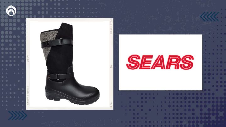 Sears: las modernas botas para lluvia que cuestan menos de 600 pesos