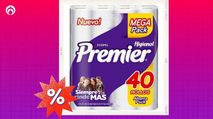 Bodega Aurrera baja el precio del papel de baño Premier, considerado como 'Muy Bueno' por Profeco