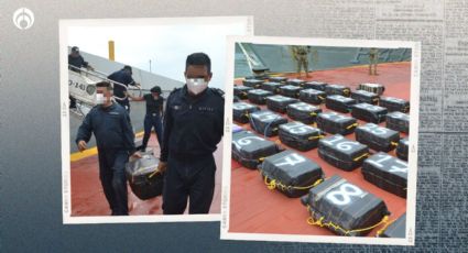 ‘Pescan’ cocaína en mar de Acapulco: aseguran 1,500 kilos de droga a la deriva