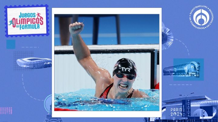 París 2024: Katie Ledecky arrasa en los 1500 m libres y gana el Oro; rompe récord Olímpico